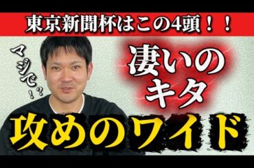 【競馬予想】東京新聞杯はこの4頭！！！！