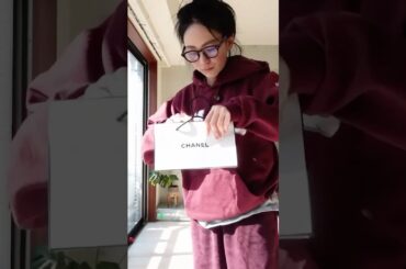 CHANELリップで冬コーデ💄 #ootd #購入品 #ファッション #コスメ #アラフォー #shorts