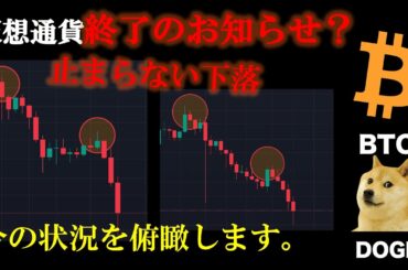 【大暴落】絶望の今、私の見解を皆様に伝えます。#ビットコイン #BTC #ドージコイン #DOGE