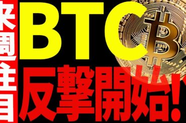 ビットコイン来週反撃が始まる⁉今後の命運を握るポイントを教えます！【仮想通貨】