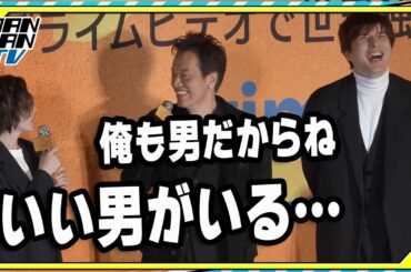 米倉涼子、城田優に釘付け？「いい男がいる…」　遠藤憲一「俺も男だからね」とツッコミ　「エンジェルフライト THE MOVIE」完成披露試写会