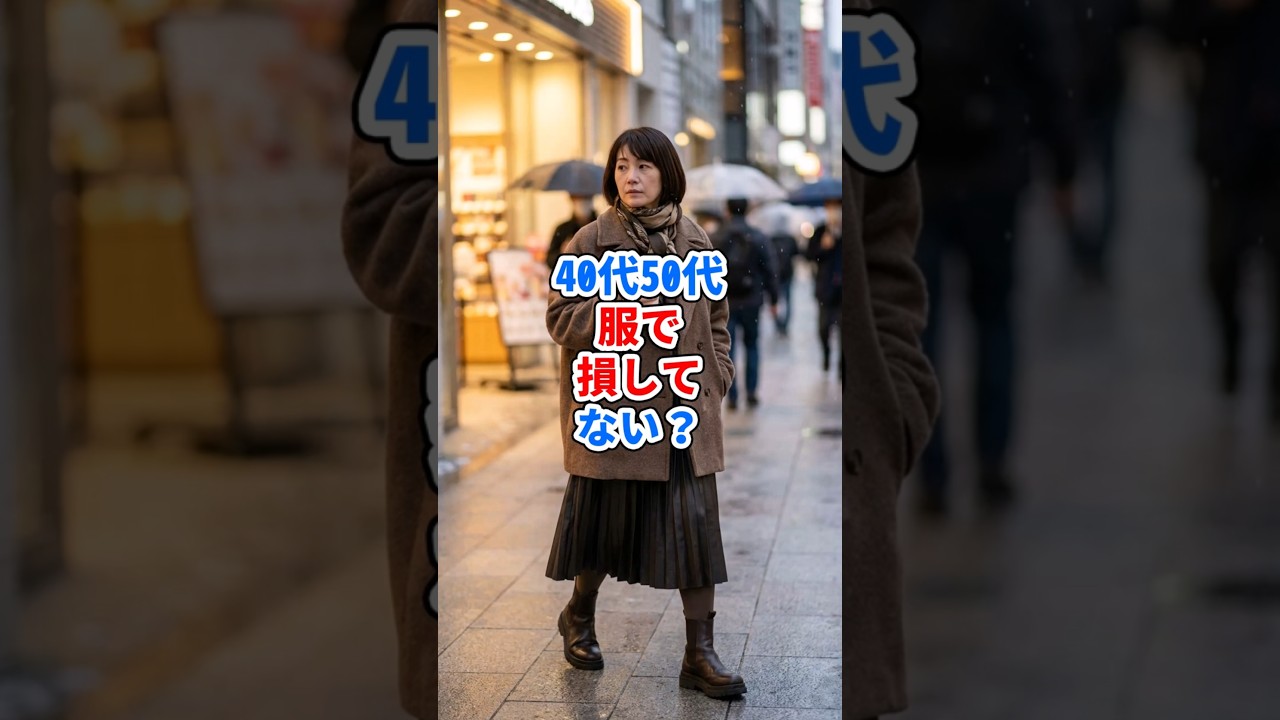 40代50代、服で損してない? #ファッション 40代50代、服で損してない? #ファッション