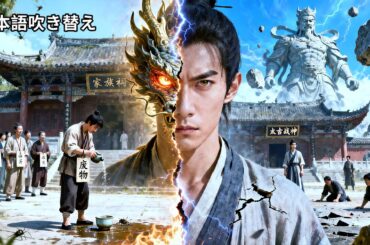 【日本語吹き替え】“無能”と蔑まれた婿、実は伝説の武神だった！百トンの巨岩を一瞥で吹き飛ばし、嘲笑った者たちが瞬時に地面に平伏す！ #中国ドラマ #全話