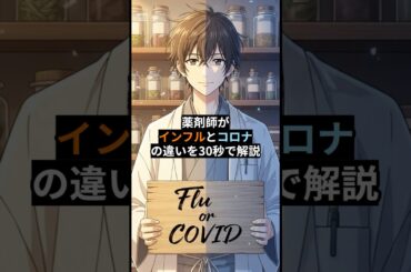 【薬剤師が教える】インフルとコロナの違い