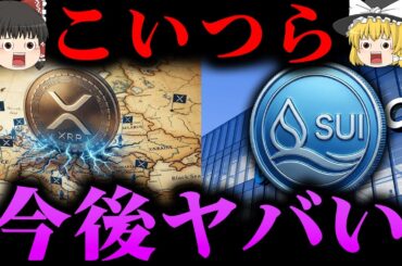 【仮想通貨】格上げ。XRPが勢力拡大│SUIの爆上げ予測【ゆっくり】