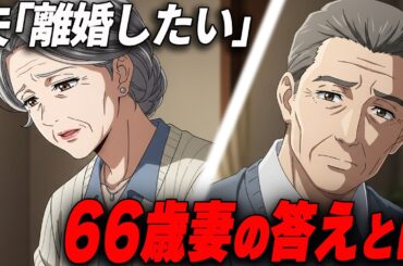 66歳で告げられた夫からの離婚宣言…妻が選んだ意外な結末とは【熟年離婚・50代60代70代】