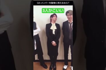 りょうちゃんがナマコに見えるて、ひろぱが言ってそれを聞いてツボるもっくんが可愛いですね。でもりょうちゃんが嬉しいてゆうのも可愛いですね。大森元貴、若井滉斗、藤澤涼架