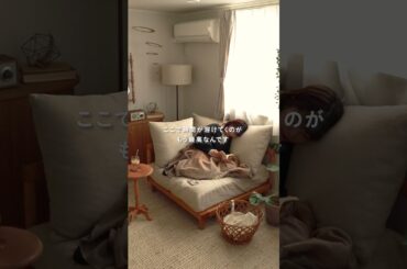 やっぱり床に座りたくなる方へ🛋　#リビング #ソファー #リセノ #インテリア