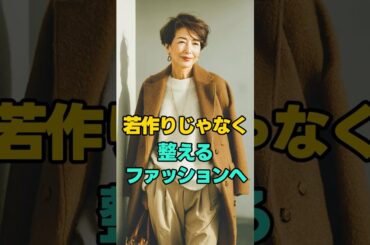 60代からの“整える”おしゃれ　#大人ファッション #60代コーデ #50代ファッション #整える暮らし #ベーシックスタイル #シンプルコーデ #引き算の美学# シニアファッション #上品コーデ