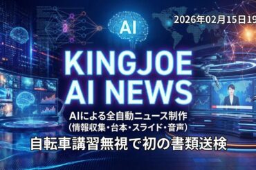 【2026年02月15日】2025年被害3000億超！巧妙なAI詐欺の恐怖と崩壊する警察組織の闇