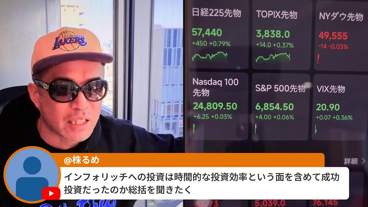 【祝】INFORICH株のストップ高を見守る朝の株ライブ! 【祝】INFORICH株のストップ高を見守る朝の株ライブ!