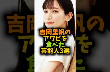 吉岡里帆大好き芸能人3選 #芸能人 #芸人 #吉岡里帆 #shorts