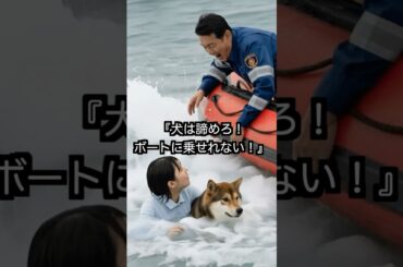 「犬は諦めろ！ボートに乗せれない！」津波に流された介護職員と犬。しかし数日後、彼女に奇跡が待っていた#60代 #シニア #スカッとする話 #ドラマ #犬