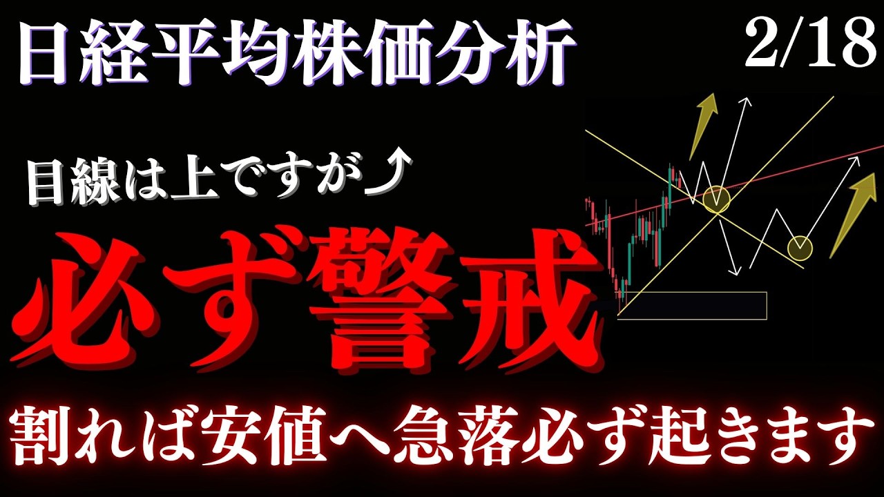 日経、必ず警戒。57800付近へ上昇はトレンドの死守のみ。割れば急落します:RedのNikkei225テクニカル徹底分析 日経、必ず警戒。57800付近へ上昇はトレンドの死守のみ。割れば急落します:RedのNikkei225テクニカル徹底分析