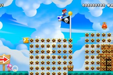 マリオを吹っ飛ばすｗｗｗｗ【マリオメーカー2 みんなでバトル】