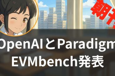 【2/20】OpenAI・ParadigmのEVMbench公開、AIが暗号資産セキュリティに革命か【聞くAI業界ニュース】