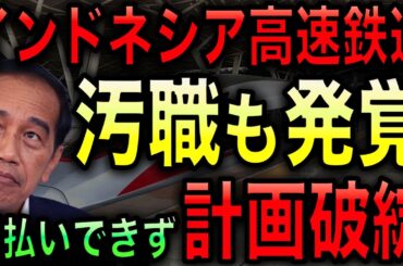 【最新情報】インドネシア高速鉄道が利払いできず、ついに政府介入！さらに汚職まで発覚する最悪の事態に！【光岡かつみの政経社会】