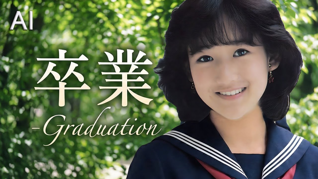 卒業 -GRADUATION(菊池桃子)/ 岡田有希子 AI Voice Cover 卒業 -GRADUATION(菊池桃子)/ 岡田有希子 AI Voice Cover