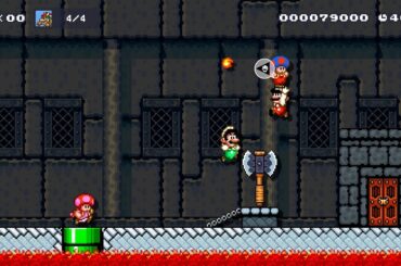 担いだままだとどうなる？【マリオメーカー2 みんなでバトル】