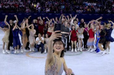 【みんなが笑顔】豪華エキシビションで坂本花織が涙のフィナーレ｜ミラノ・コルティナオリンピック