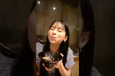 ウィスキーロックで焼肉😍🥩✨　　　　　　　　#安田乙葉 #焼肉 #お酒好きな人と繋がりたい