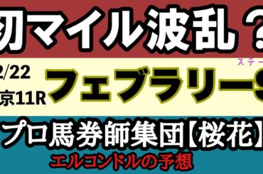 フェブラリーステークス2026予想！ダブルハートボンド初マイルの死角？コスタノヴァ連覇阻止へ本命は舞台巧者と成長株！