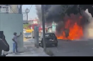 麻薬組織リーダー死亡　軍の作戦に抗議 各地で暴動　メキシコ(2026年2月23日)