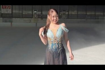 アイスダンス紀平梨花「新しいリフトやスライド挑戦」練習動画　「とてもいい表情」「応援してます！」news Japan