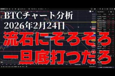2026年2月24日ビットコイン相場分析