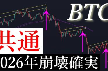 🚨「最安値予想」2026年崩壊がまだ続く理由解説。BTCUSD/ビットコイン
