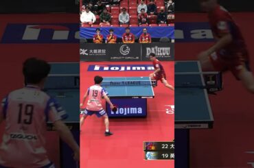 #英田理志 照井雄太が選ぶスーパープレー「コンパクト」 琉球アスティーダ  vs 岡山リベッツ ノジマTリーグ 2025-2026 2月15日(日) 飯塚市総合体育館実況解説なし【卓球 Tリーグ公式】