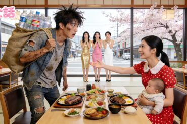 【日本語吹き替え版】金持ち令嬢たちは臭い乞食を拒絶――だが優しいシングルマザーだけが彼に手を差し伸べる！まさか彼はCEOで、彼女に恋してしまうとは!? 運命の大逆転！ #短編ドラマ#日本語字幕