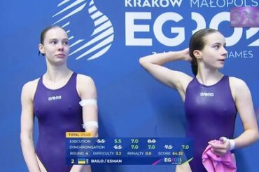 ウクライナの競泳女子(15)、すごい😲 （※画像あり）