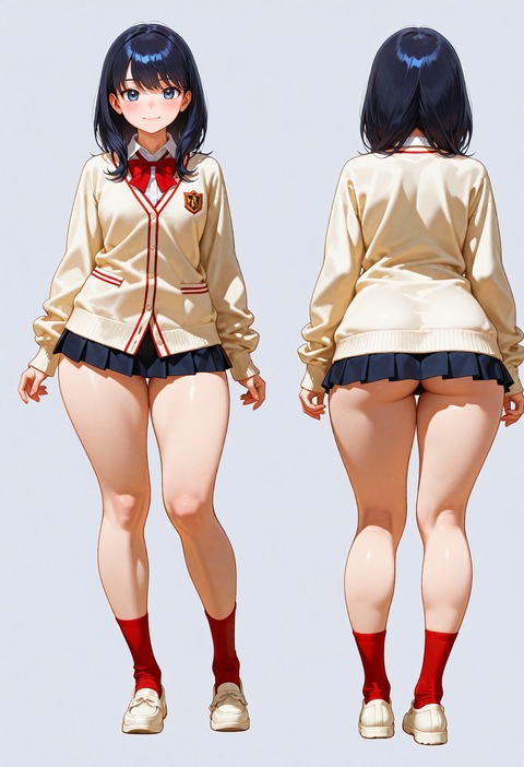 【画像】この宝多六花太ももムチムチ過ぎwwwwwww