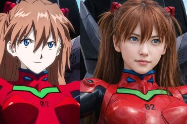 Evangelion Characters Brought to Life | 新世紀エヴァンゲリオン AI Live Action