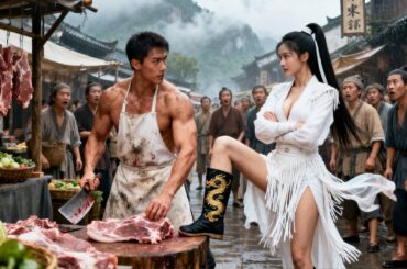 女ヤクザが法外なみかじめ料を要求——だが豚肉屋の正体は、隠された“最強の戦神”だった！