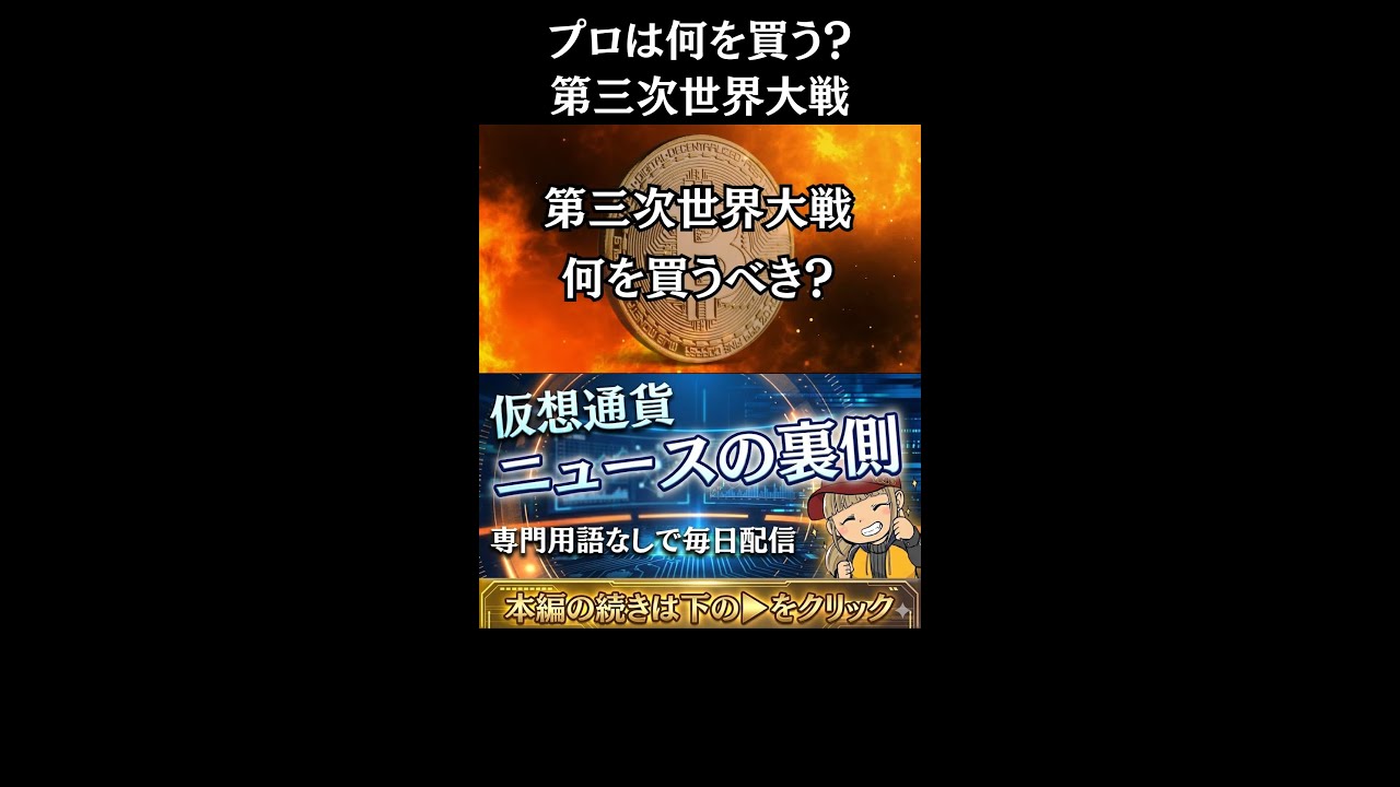 【※緊急事態!安全資産へプロが向かう】「金・仮想通貨は買うべき?】 【※緊急事態!安全資産へプロが向かう】「金・仮想通貨は買うべき?】