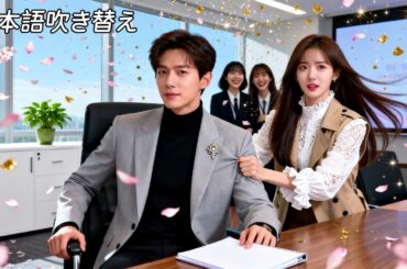 日本語吹き替え|新しい会社の面接官はまさかの元カレだった！その正体は社長！？犬猿の仲のラブコメ💗 #逆転ラブ #恋愛ドラマ #ラブコメ #短編ドラマ