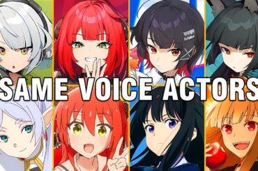 Zenless Zone Zero All Characters Japanese Dub Voice Actors Seiyuu Same Anime Characters