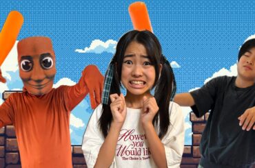 【寸劇】家の中にトゥントゥントゥンサフール？！犯人はだれ？ミステリーハウス　かえであーたん　The Sleepwalking Story　Kaede and Ahtan