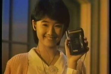 【懐かしのCM】東芝 TOSHIBA「Walky（ウォーキー） KT-RS7」【原田知世】