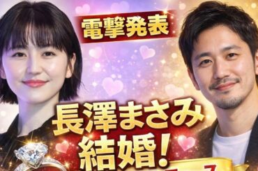 長澤まさみ、映画監督・福永壮志さんと結婚発表｜新たな人生の一歩