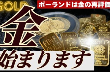 【金価格への影響は？】ポーランド金の再評価３つのシナリオについて解説します【売却は誤解】