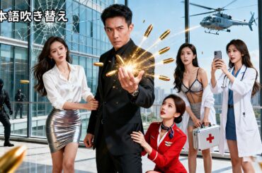 【日本語吹き替え】元・伝説の傭兵が美人社長のボディーガードに！ビジネスから暗殺まで全てをこなす最強の男に、四人の美女が取っ替え引っ替え迫ってくる。 #中国ドラマ