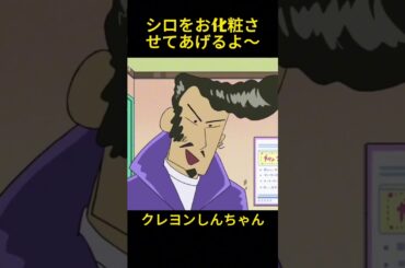 シロをお化粧させてあげるよ～#クレヨンしんちゃん #コントチャンネル #おもしろ動画 #アニメ #面白集 #ドッキリ #面白い #コント #ジブリ #笑える