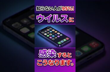 すぐチェックして！スマホがウイルス感染した時の症状がこちらです。