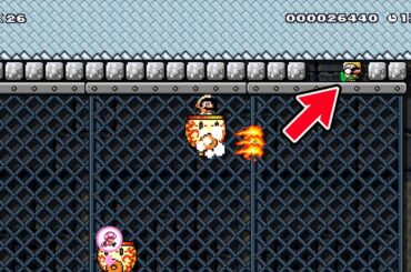 自分で詰んでしまったルイージを助けたら自分でマグマダイブした。【マリオメーカー2 みんなでバトル】