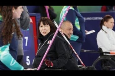 車いすカーリング、日本は初戦黒星　ミラノ・コルティナ・パラで競技開始