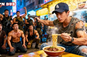 街のチンピラが暴れる中、黙って麺を食う貧しい青年――実は出所したばかりの無敵の殺し屋！