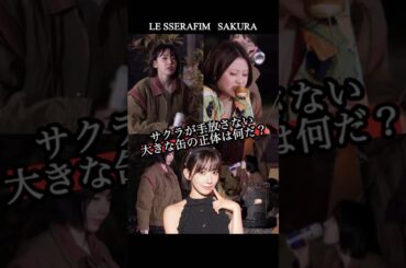 ひたすらフランスの〇〇を飲む姉さん【LE SSERAFIM】 #lesserafim #ルセラフィム #宮脇咲良